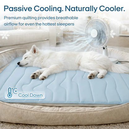 Vagascape Eco-Friendly Cooling Mat for Large Dogs and Cats - Portable, Machine Washable, Durable Pet Cooling Pad for Indoor and Outdoor Use