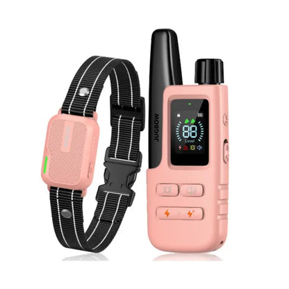 JUGBOW Remote Dog Training Collar - 4500FT Range, IPX8 Waterproof, 4 Training Modes, Rechargeable E-Collar for Behavior Correction