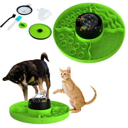 Multifunctional 8-in-1 Interactive Slow Feeder Snuffle Mat for Dogs and Cats