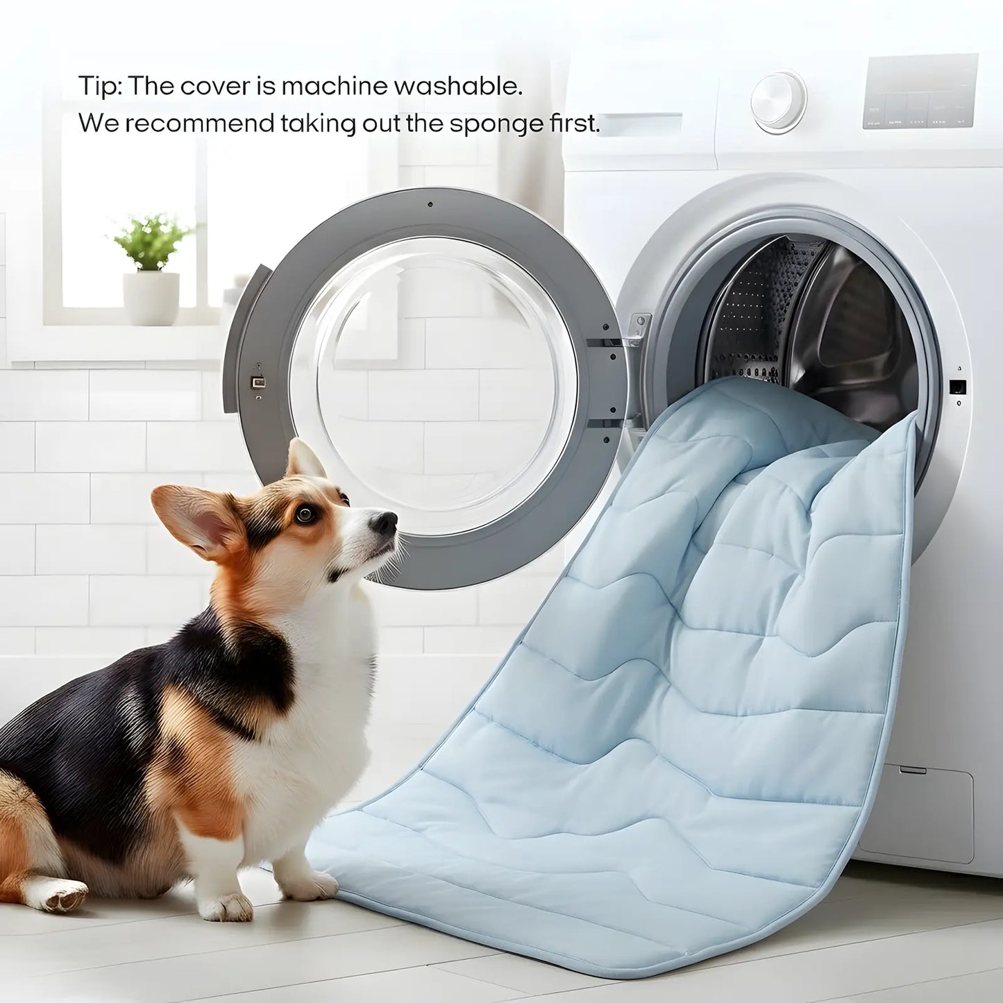 Vagascape Eco-Friendly Cooling Mat for Large Dogs and Cats - Portable, Machine Washable, Durable Pet Cooling Pad for Indoor and Outdoor Use