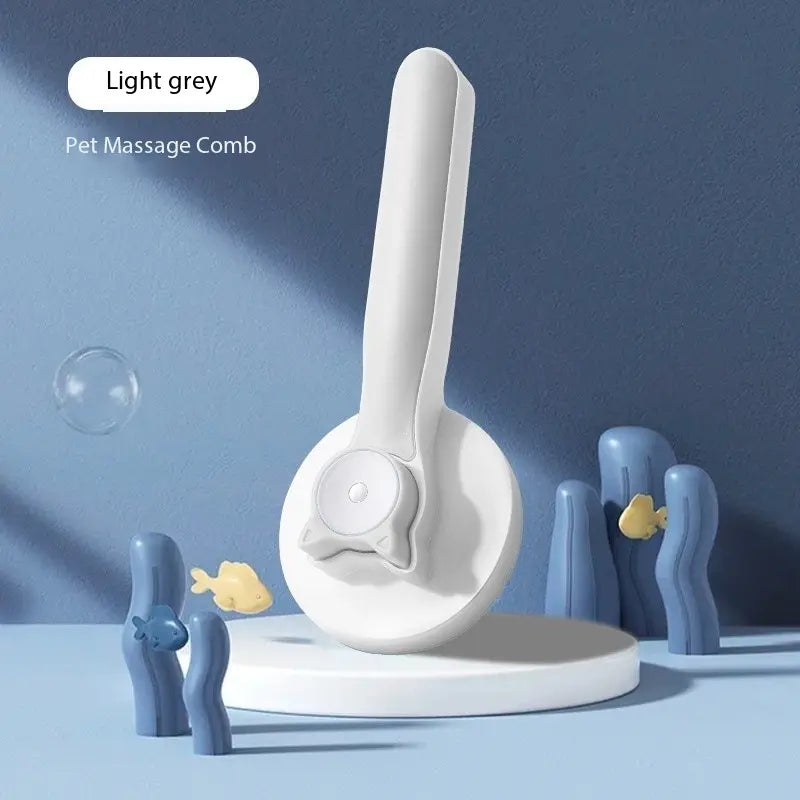 2025 Premium Pet Grooming Brush - Self-Cleaning, De-Shedding, and Hair Removal Tool for Pet Care