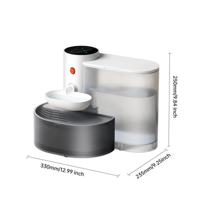 Smart Automatic Pet Water Fountain and Dispenser for Dogs and Cats - Essential Feeding Supplies and Accessories