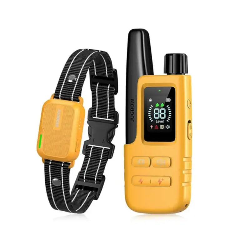 JUGBOW Remote Dog Training Collar - 4500FT Range, IPX8 Waterproof, 4 Training Modes, Rechargeable E-Collar for Behavior Correction