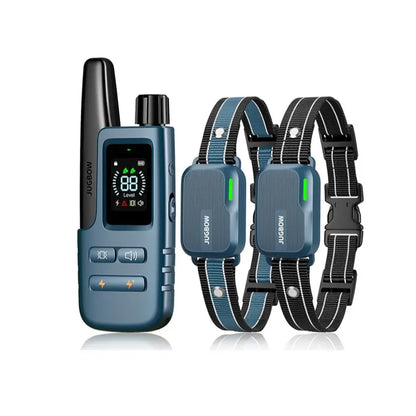 JUGBOW Remote Dog Training Collar - 4500FT Range, IPX8 Waterproof, 4 Training Modes, Rechargeable E-Collar for Behavior Correction