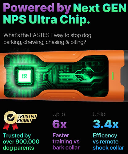 NPS 2025 Ultrasonic Dog Bark Deterrent Device - Effective Behavior Management Without Yelling or Physical Correction