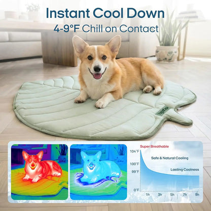 Vagascape Eco-Friendly Cooling Mat for Large Dogs and Cats - Portable, Machine Washable, Durable Pet Cooling Pad for Indoor and Outdoor Use