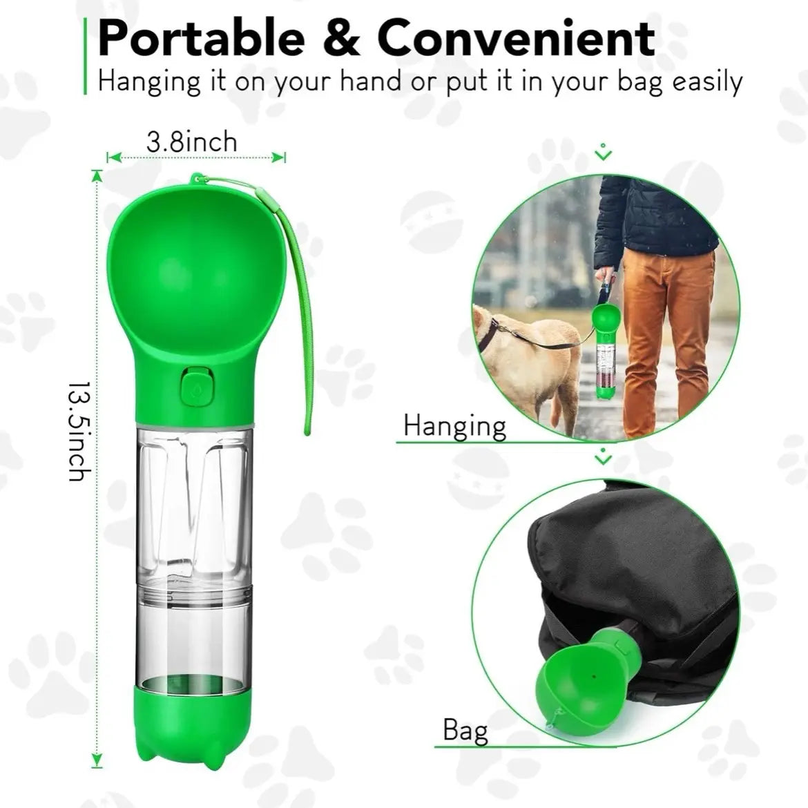 Multi-Functional Pet Water Bottle and Cat It Vision Smart Feeder