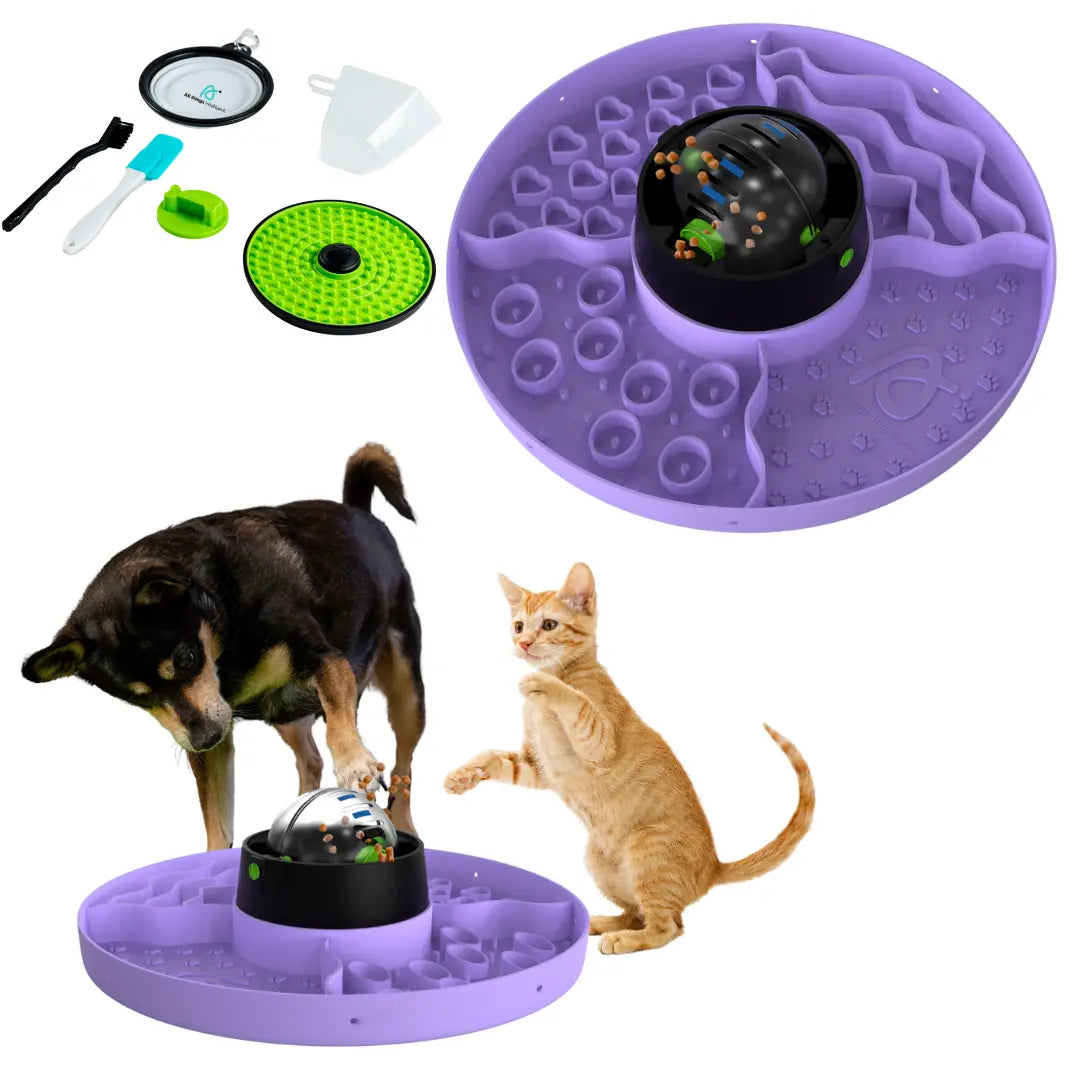 Multifunctional 8-in-1 Interactive Slow Feeder Snuffle Mat for Dogs and Cats