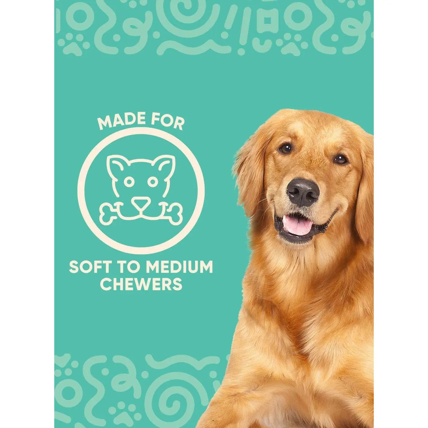 Yomp Chillchew Freezable Dog Toy - Cooling Chew Toy for Soft and Medium Chewers, Perfect for Frozen Treats and Teething, Made from Pet-Safe Non-Toxic Silicone