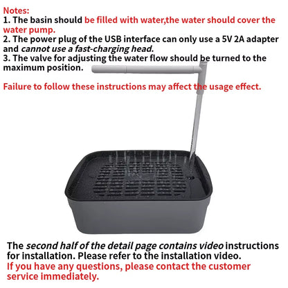 Automatic Bird Bath Basin for Daily Health and Hygiene of Parrots