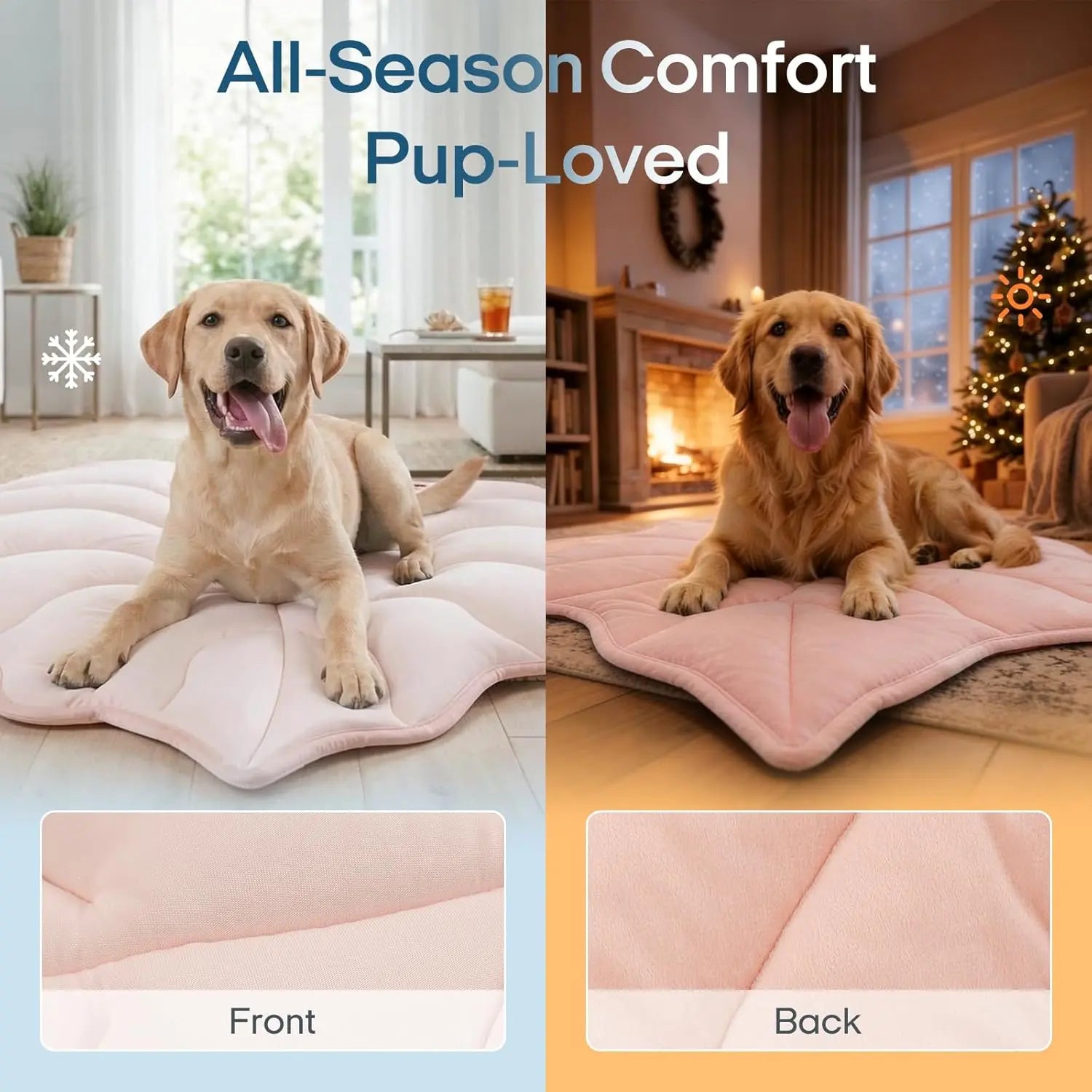 Vagascape Eco-Friendly Cooling Mat for Large Dogs and Cats - Portable, Machine Washable, Durable Pet Cooling Pad for Indoor and Outdoor Use