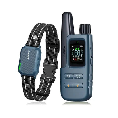 JUGBOW Remote Dog Training Collar - 4500FT Range, IPX8 Waterproof, 4 Training Modes, Rechargeable E-Collar for Behavior Correction