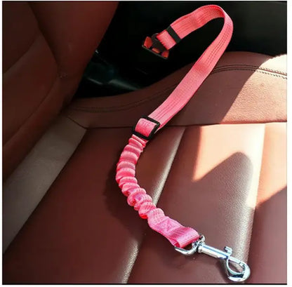 2-Pack Adjustable Pet Seatbelts for Dogs and Cats - Vehicle Headrest Restraint Harness, Safety Leads, USA Stock, Ships Tomorrow