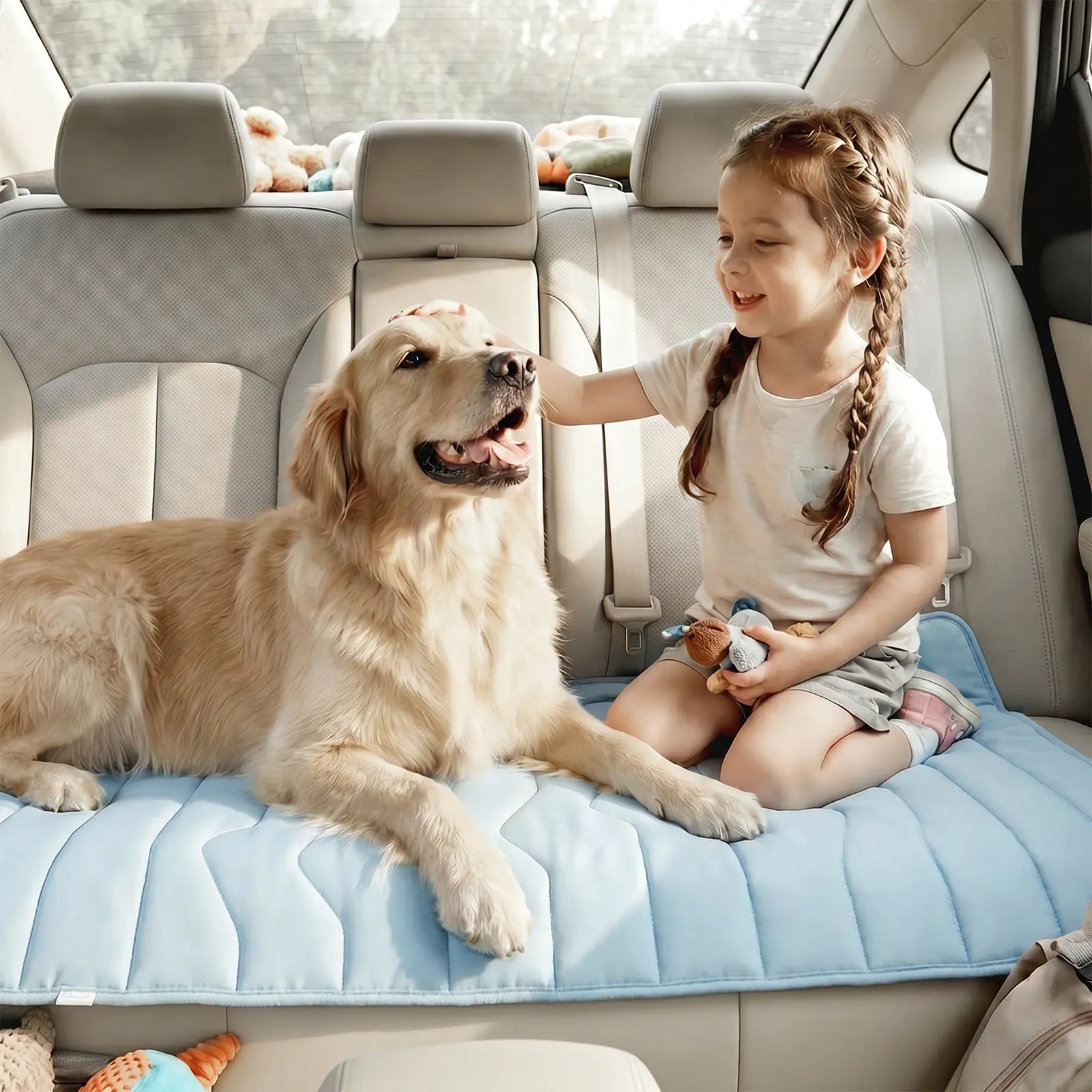 Vagascape Eco-Friendly Cooling Mat for Large Dogs and Cats - Portable, Machine Washable, Durable Pet Cooling Pad for Indoor and Outdoor Use