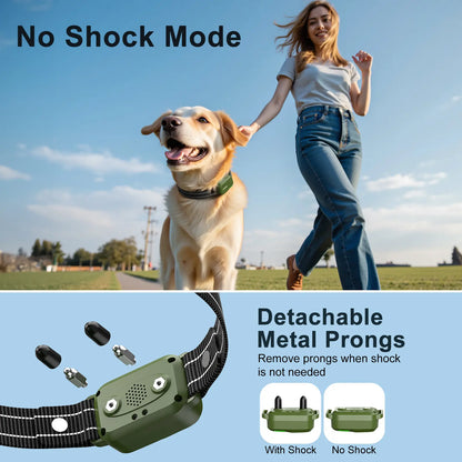 JUGBOW Remote Dog Training Collar - 4500FT Range, IPX8 Waterproof, 4 Training Modes, Rechargeable E-Collar for Behavior Correction