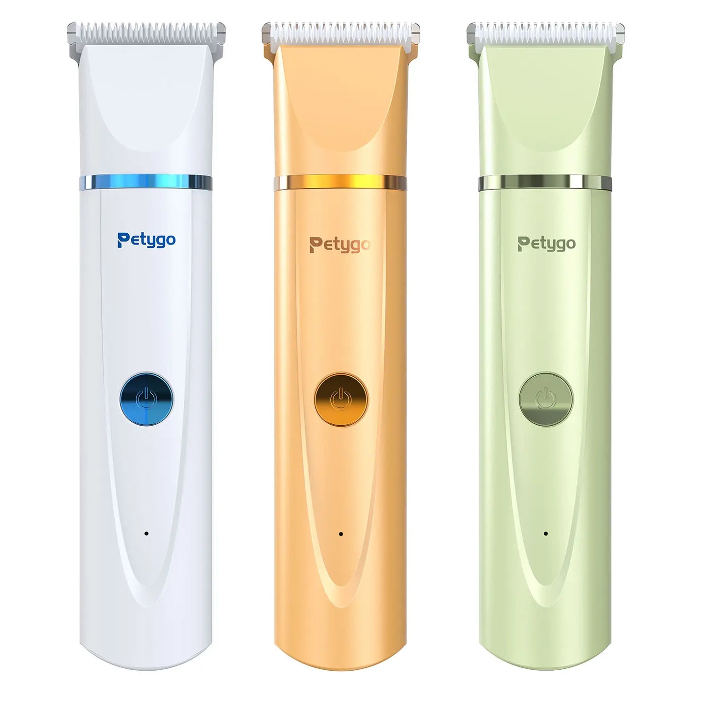 Petygo Professional 4-In-1 Dog Grooming Kit with Nail Grinder and Paw Trimmer - Low-Noise, Rechargeable, Cordless Electric Clippers for Dogs, Cats, and Small Pets - Ideal Gift for Holidays and Special Occasions
