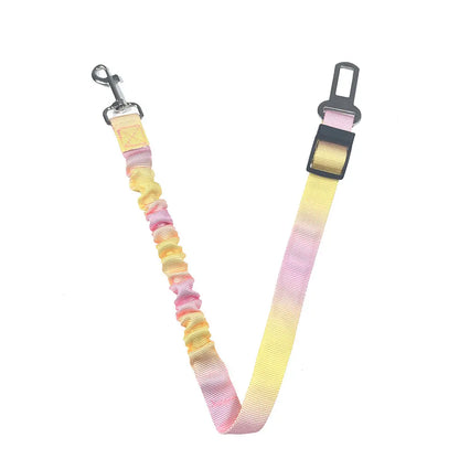 2-Pack Adjustable Pet Seatbelts for Dogs and Cats - Vehicle Headrest Restraint Harness, Safety Leads, USA Stock, Ships Tomorrow